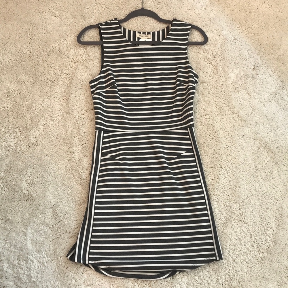 Fitted, striped dress